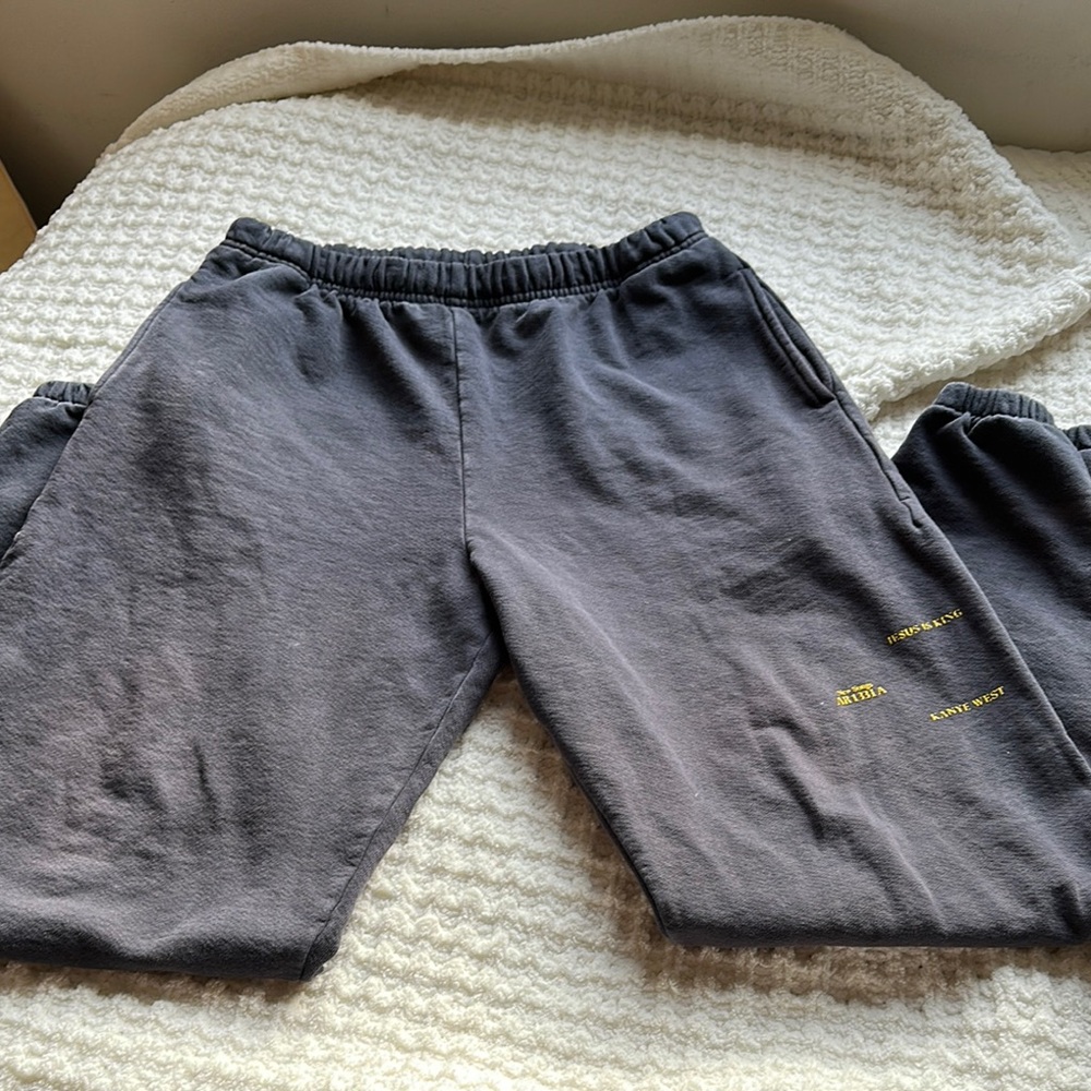 Kanye West Jesus Is King Vinyl II sweatpants